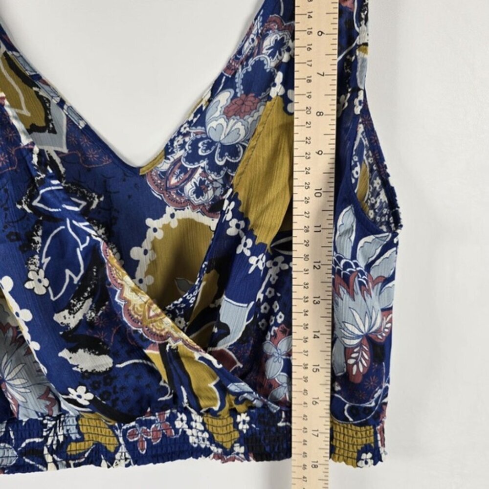 NWT FREE PEOPLE Ocean Combo Weekend in Montauk Cropped Tank Top‎ OB1338373 Sz M - Picture 7 of 12